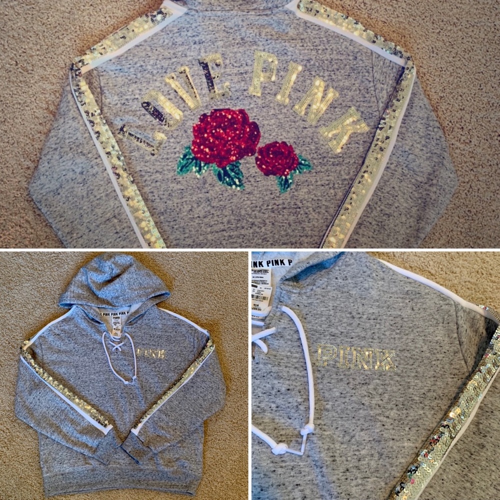 PINK Holiday limited edition hoodie